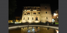 Abbiategrasso, il Castello Visconteo, notturno © Alberto Jona Falco