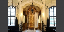 Mantova armadio sacro interno sinagoga © Alberto Jona Falco