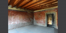 Ostiano, room at the first floor of the palace where there was the synagogue inside the castle © Alberto Jona Falco