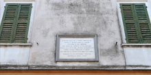 Pomponesco, plaque in memory of Cantoni © Alberto Jona Falco