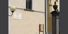Iseo, the area of the ancient ghetto with a memorial tablet © Alberto Jona Falco