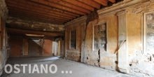 Ostiano, first floor of the area of the building where there was a synagogue in the palace © Alberto Jona Falco